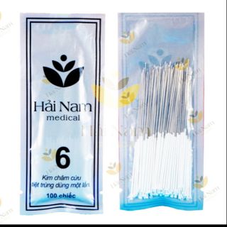 Kim châm cứu hải nam từ số 3 đến 10 gói 100kim