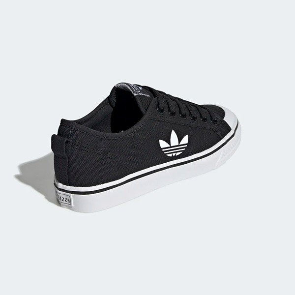 Giày sneaker nữ adidas Nizza Trefoil Black chính hãng