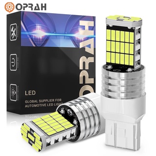 Bộ 2 Đèn Tín Hiệu 1156 BA15S T20 7440 W21W WY21W 7443 W21 / 5W LED 4014SMD P27 / 7W T25 3157 P27W