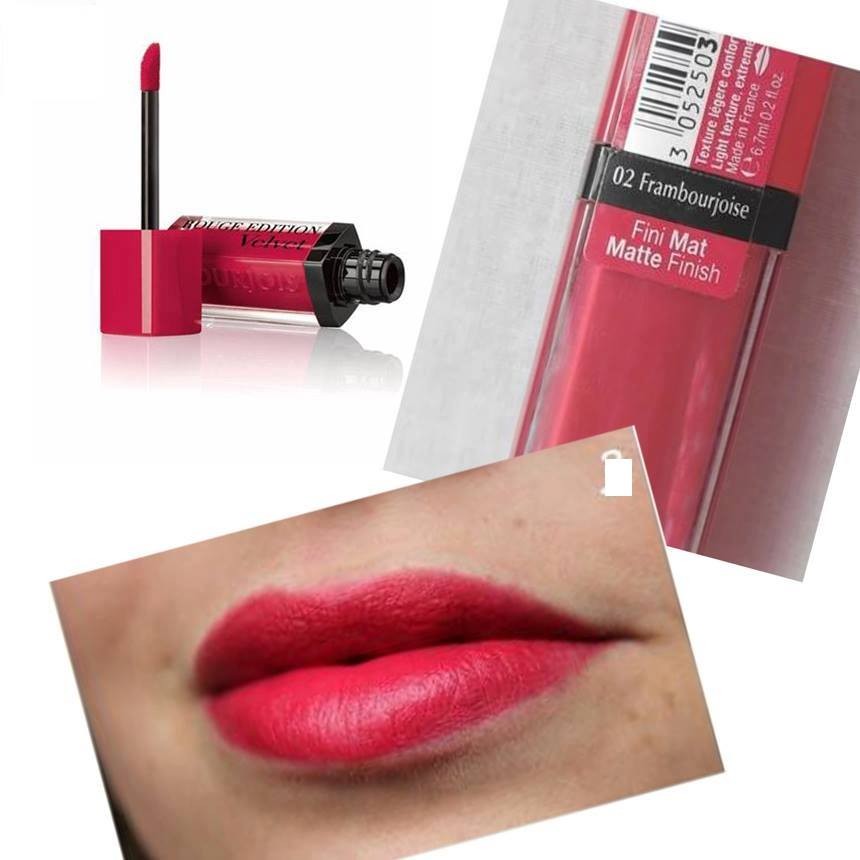 Son Bourjois Rouge Edition Velvet Frambourjoise – 02 (Pháp)
