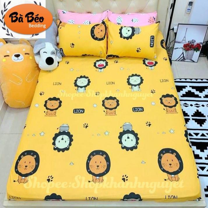 Bộ drap ga gối poly cotton m6/m8 ( được chọn mẫu)