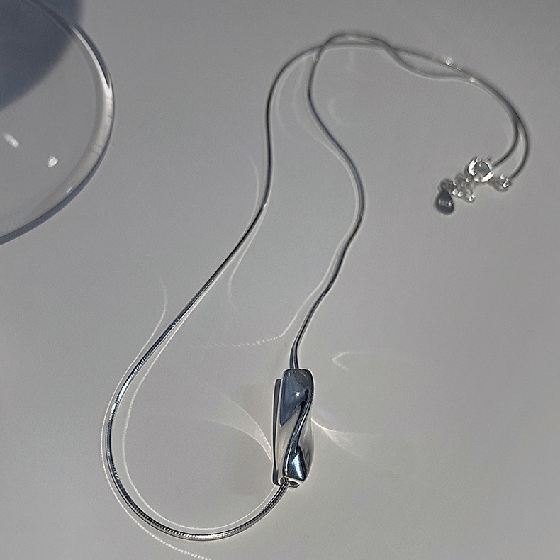 Dây chuyền kiểu chuỗi xương rắn đơn giản thời trang mùa hè đơn giản