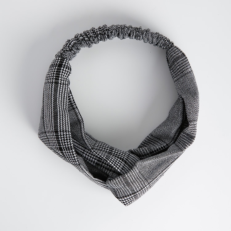 Băng đô họa tiết caro - UniLabel