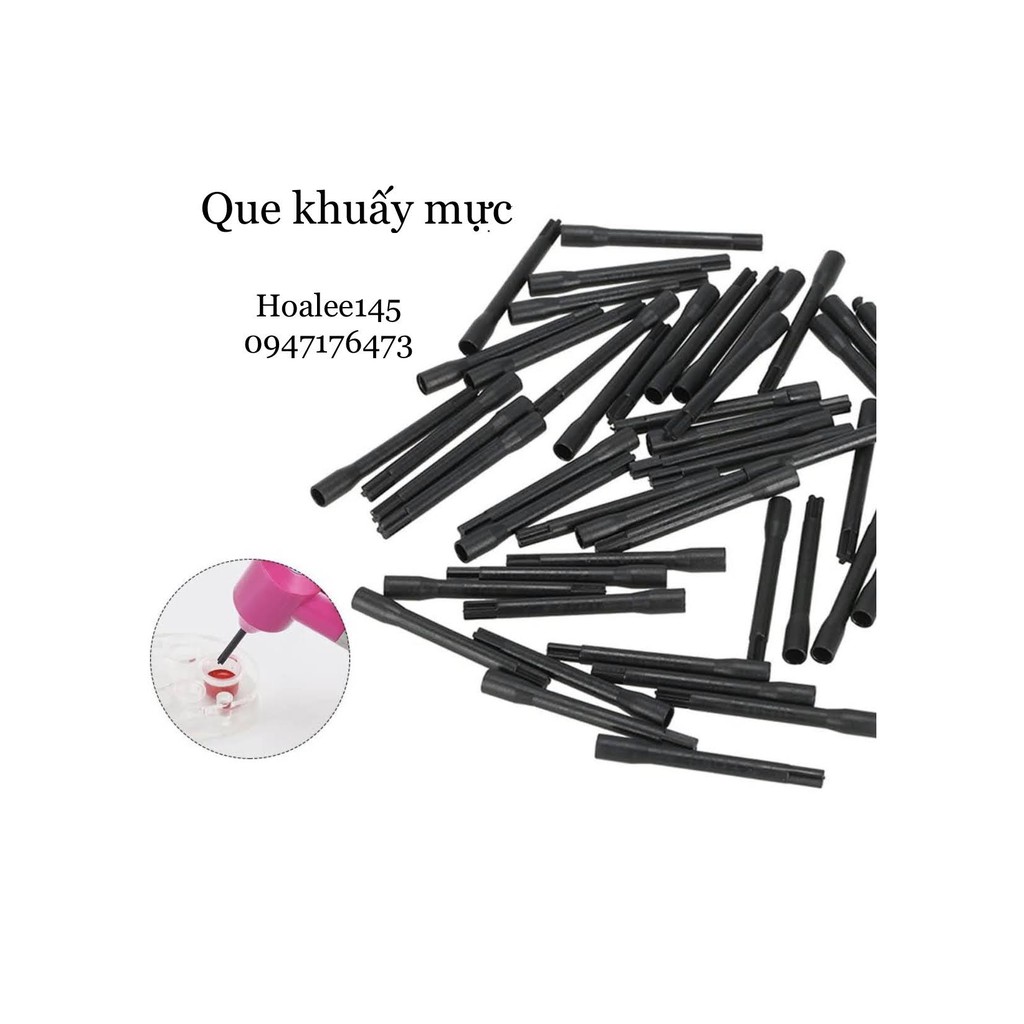 Que khuấy  cho máy khuấy mực phun xăm