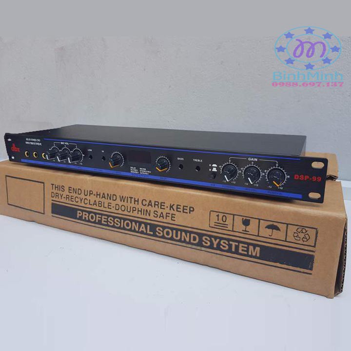 vang số karaoke dbx DSP-99 - mixer echo karaoke dsp99