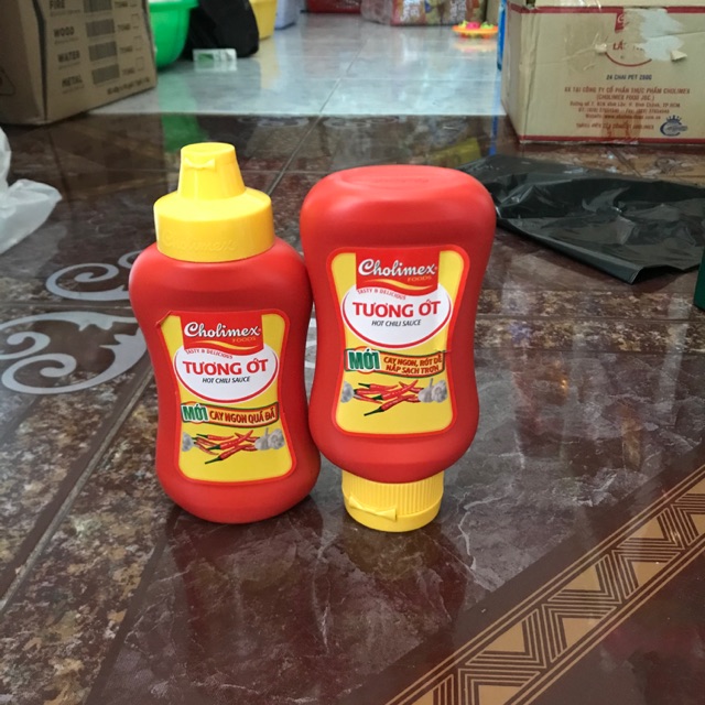 Tương ớt cholimex nắp xuôi/ nắp ngược 250g