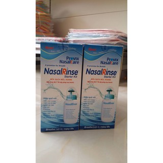 BÌNH RỬA MŨI NASAL RINSE (kèm 10 gói muối)