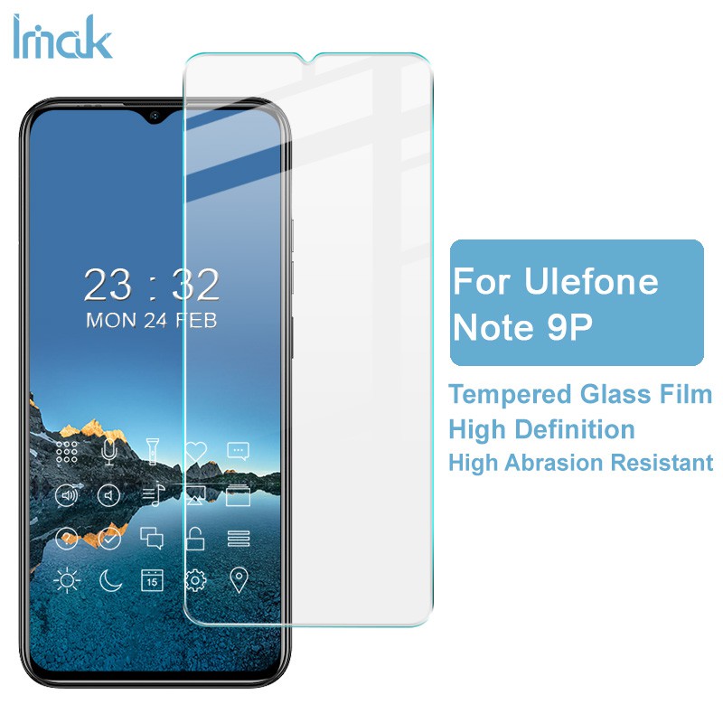 Kính Cường Lực Bảo Vệ Màn Hình Điện Thoại Ulefone Note 9p Imak 9h Chống Rơi