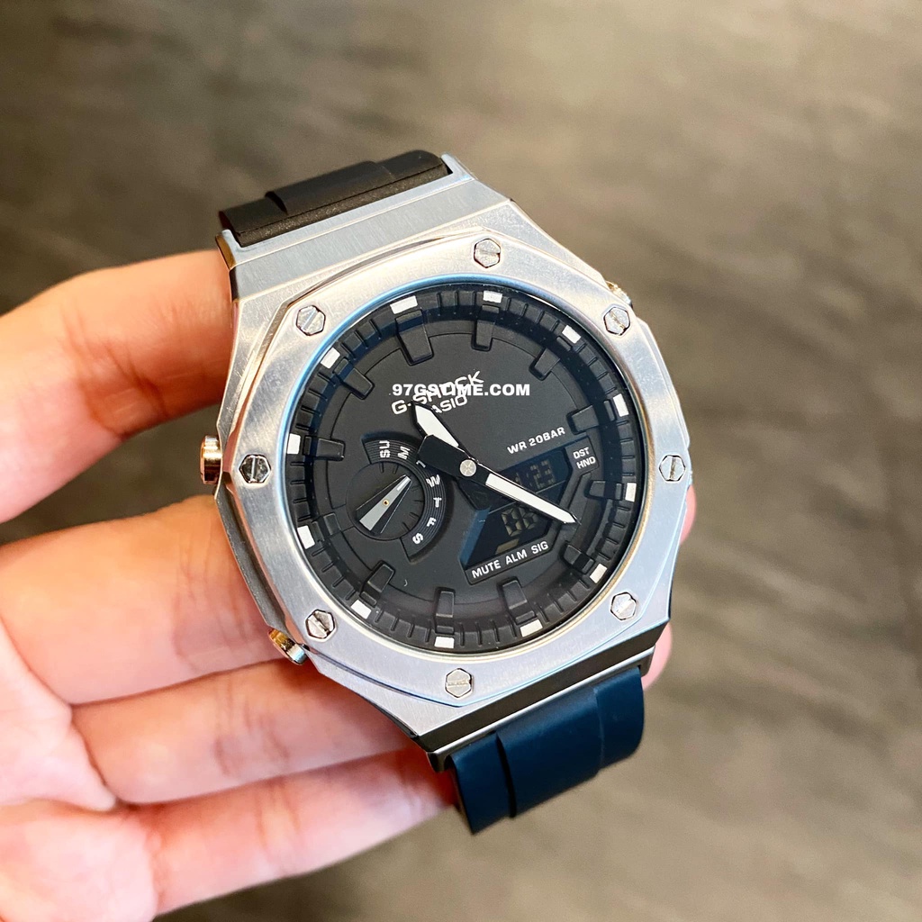 Đồng hồ nam G. 2100 custom khoá bướm thể thao