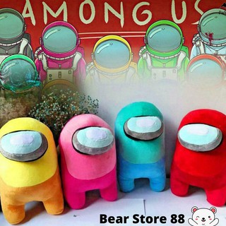 [Video thật]Gấu bông,thú bông người ngoài hành tinh Among Us 3D cao cấp nhiều màu
