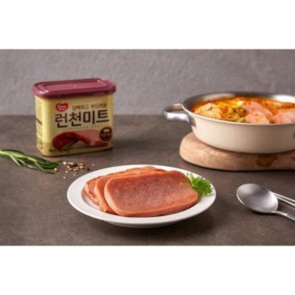 [BÁN SỈ] Thịt Hộp Spam Hàn Quốc Dongwon Nắp Đỏ HSD 2024 Luncheon Meat 340G FREE SHIP Thịt Hộp  Nhập Khẩu