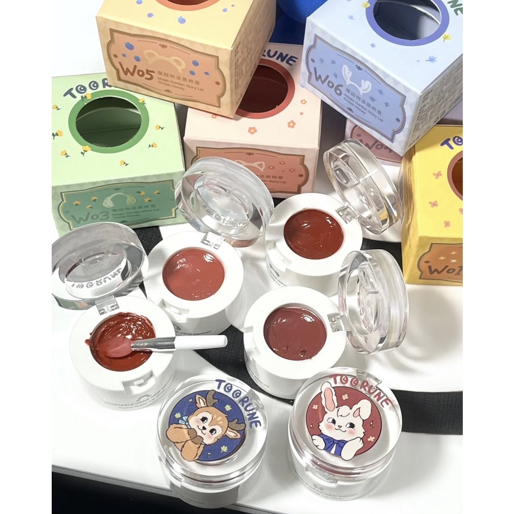 Son dưỡng hũ Toorune Magic Garden Story Lip Cheek Honey