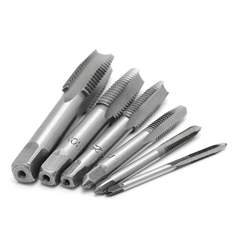 Set 12 Mũi Khoan Xoắn M3 M4 M6 M8 M10 M12 Chuyên Dụng