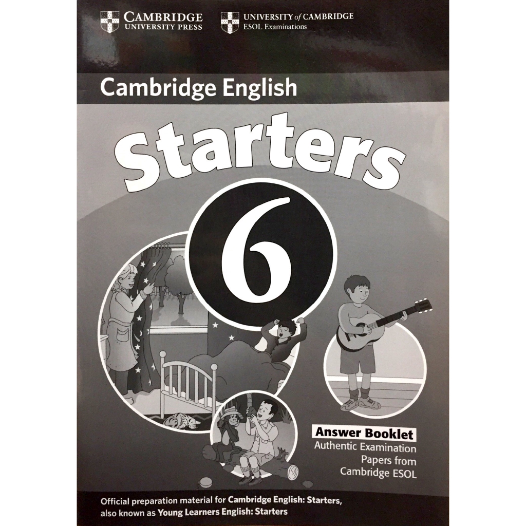 Sách - Cambridge Young Learners English Tests 6 Starters Answer Booklet
