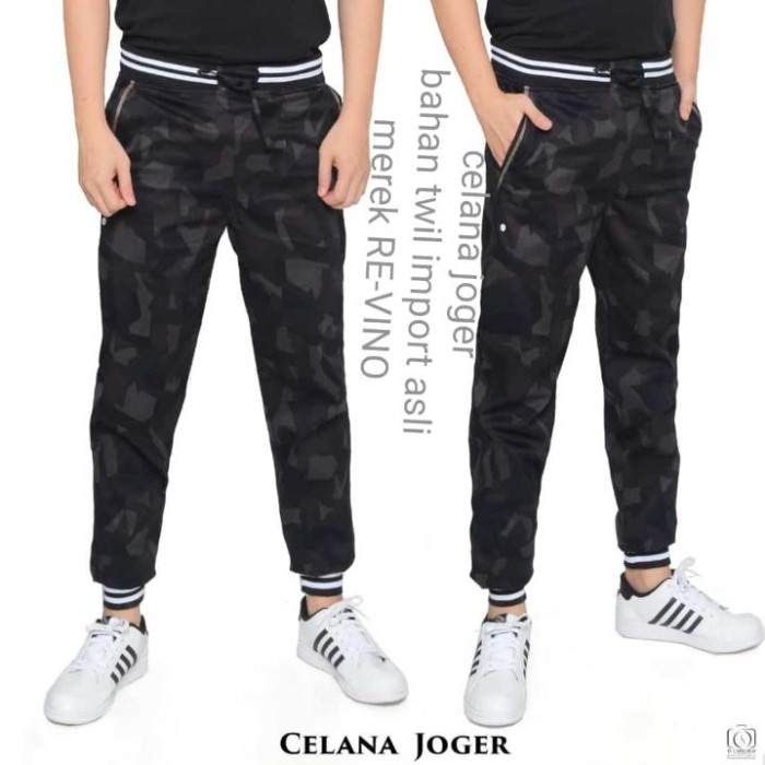 Quần Jogger Nam Màu Đen Size Xl (34-36)