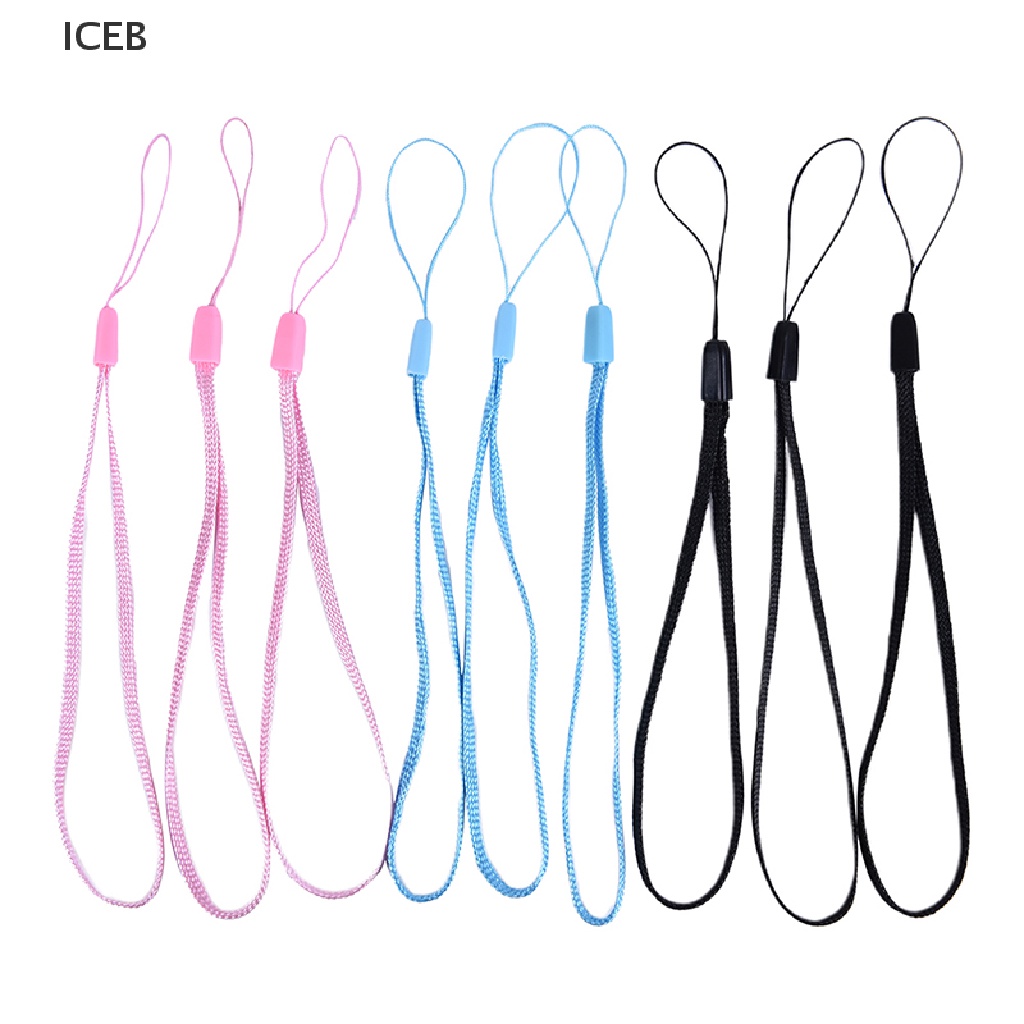 Set 10 dây đeo cổ tay bằng nylon cho máy ảnh USB/chìa khóa vn