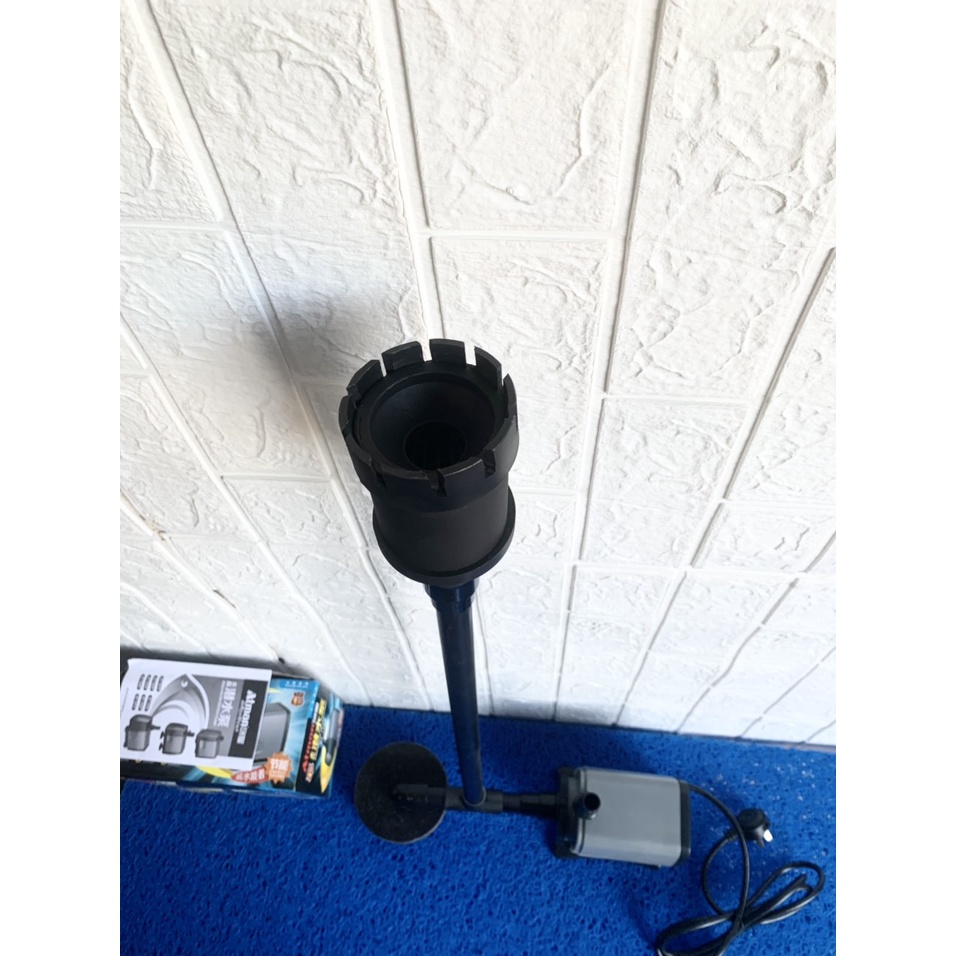 Bộ hút mặt bể cá Phi 48 cho bơm ATMAN 305, 306s ( Không Bơm ) dùng nấm đá cân bằng máy