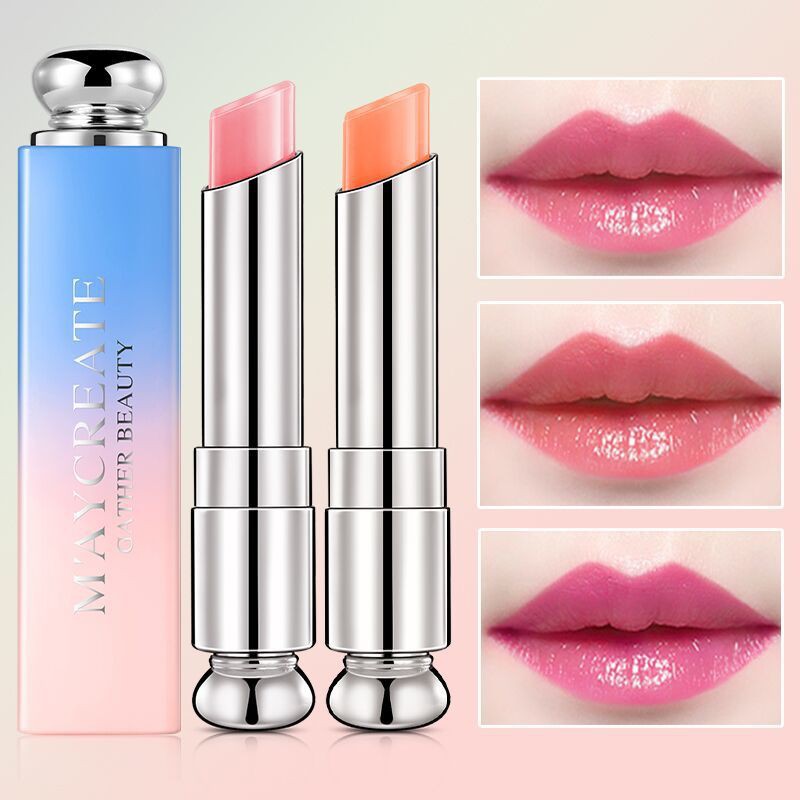 (hàng Mới Về) 1 Set 3 Son Môi Dưỡng Ẩm Lâu Trôi Thay Đổi Màu Sắc Độc Đáo | BigBuy360 - bigbuy360.vn