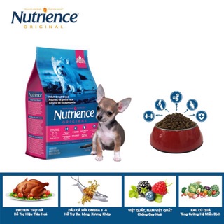 BB1 Thức Ăn Cho Giống Chó Nhỏ Nutrience Original - Thịt Gà, Rau Củ & Trái Cây Tự Nhiên