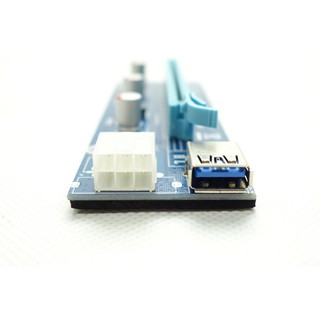 Dây Riser PCI-e version 009s cable black USB 3.0 60cm