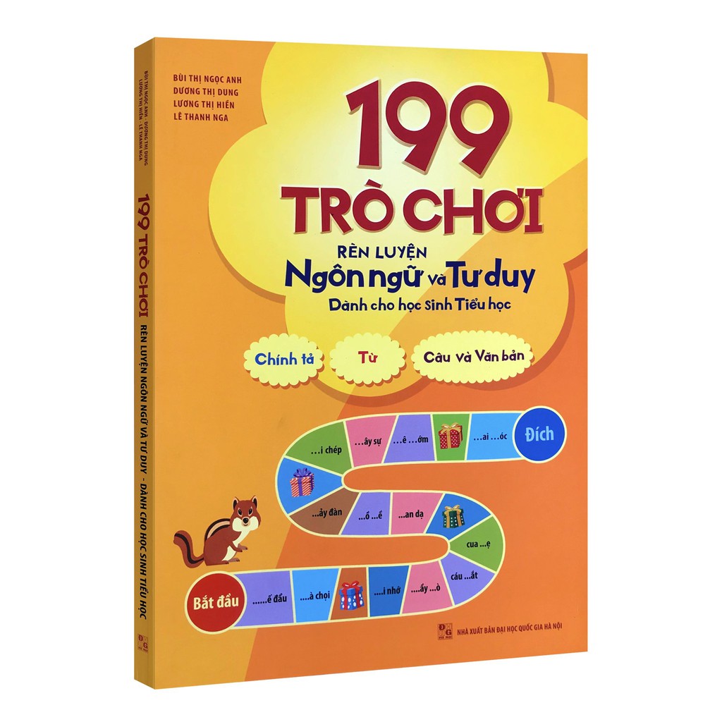 Sách - 199 Trò chơi rèn luyện ngôn ngữ và tư duy dành cho học sinh tiểu học