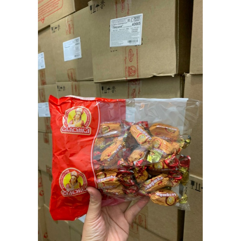 KẸO SƯ TỬ LIOVUSHKA NGA 500G CHÍNH HÃNG