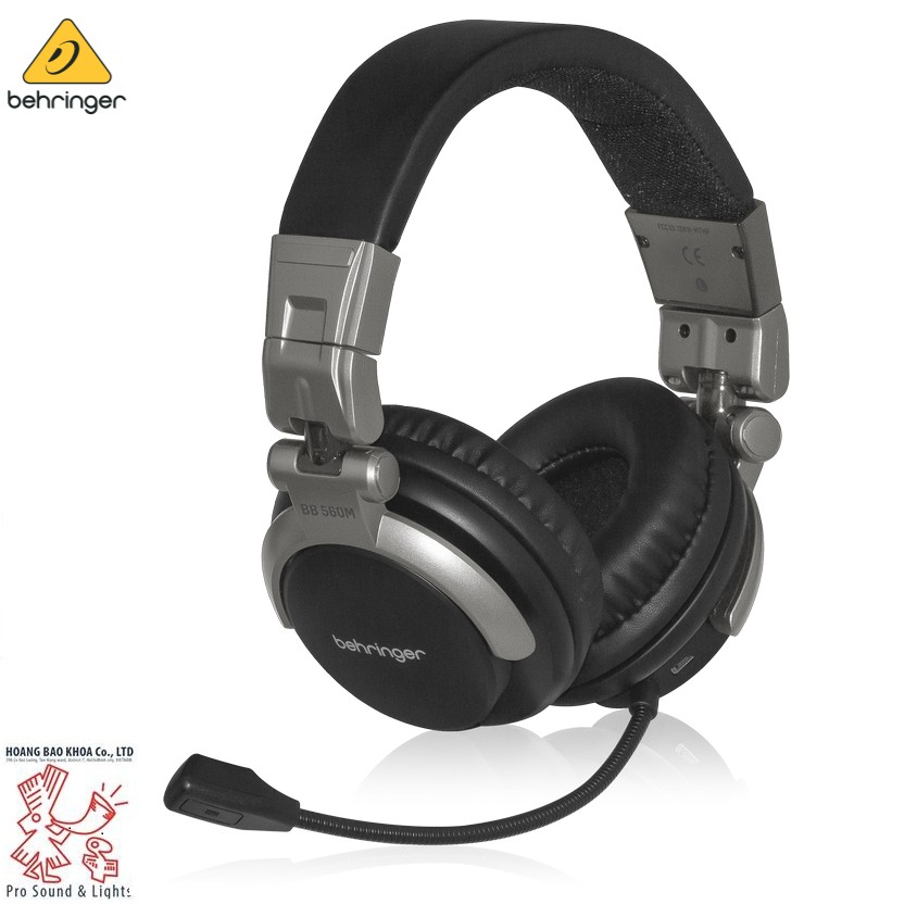 Headphone Behringer BB 560M - Tai nghe Bluetooth chuyên nghiệp cho Studio -với Micro tích hợp sẵn