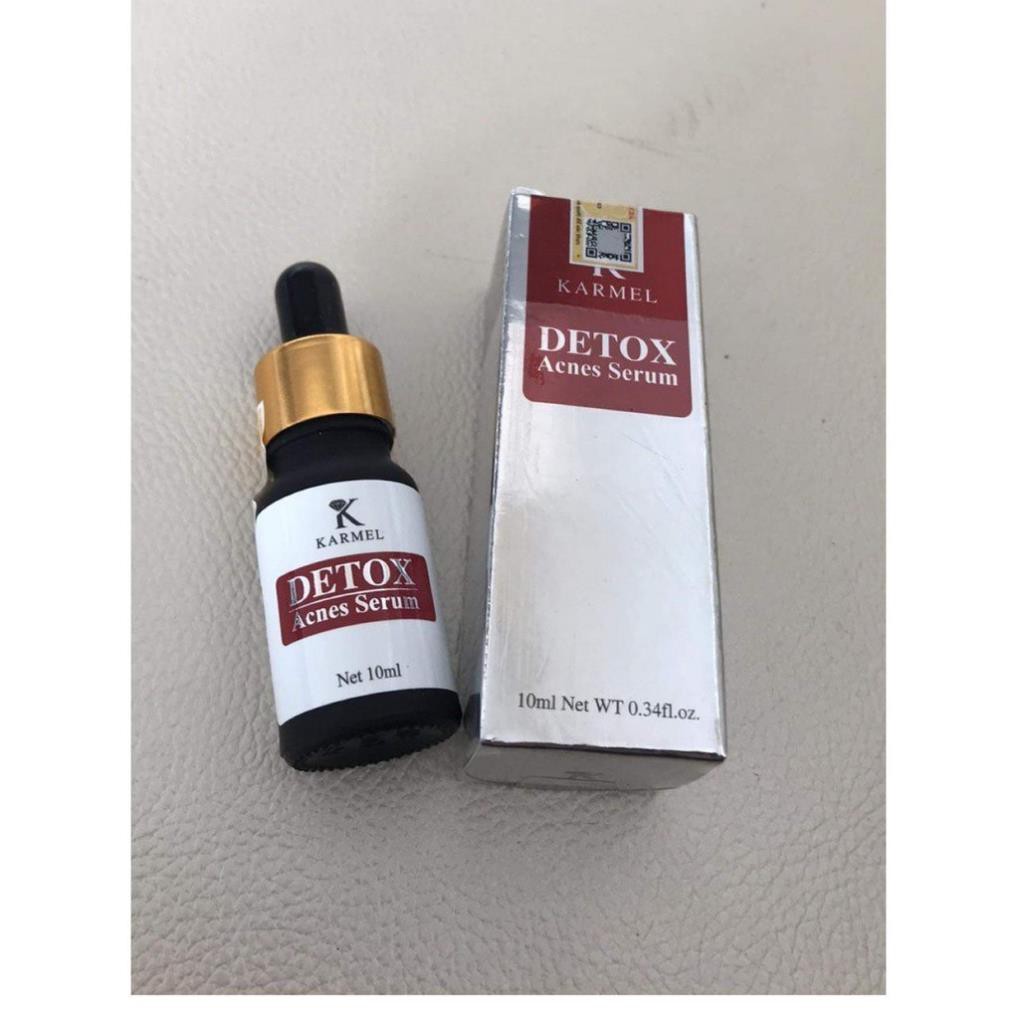 [Hàng Chính Hãng] Detox Acnes Serum Kamel 10ml - Loại Bỏ Mụn Hiệu Quả Cao ( mẫu mới )