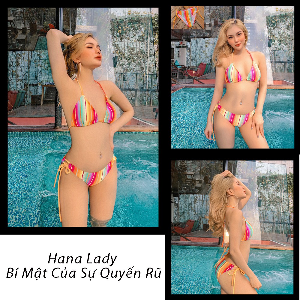 Bikini 2 mảnh sexy cao cấp 7 sắc cầu vồng siêu sang chảnh | BigBuy360 - bigbuy360.vn