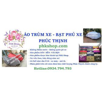 BẠT PHỦ TRÙM XE SH PHÚC THỊNH PHK SHOP