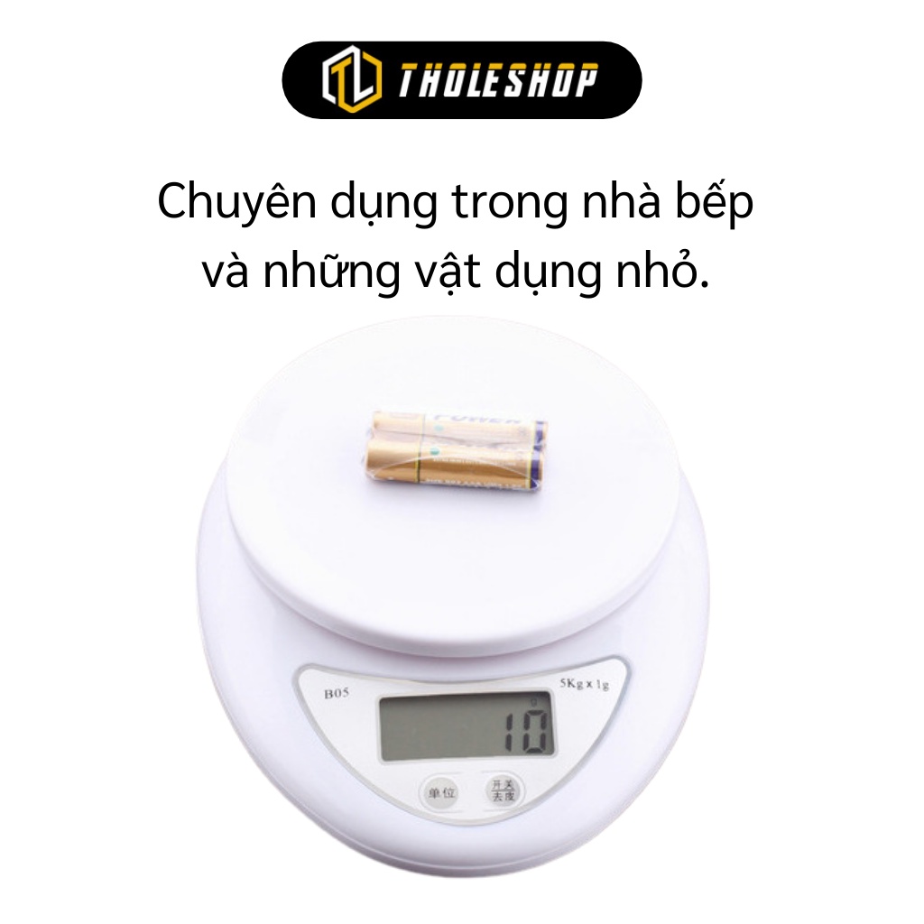 Cân Nhà Bếp - Cân Tiểu Ly Điện Tử Siêu Chính Xác Electronic Kitchen B05 5kg Dụng Cụ Đo Lường 3552