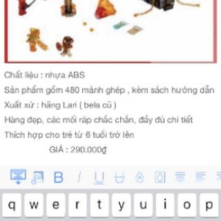 Lắp ráp Ninjago rắn lửa khổng lồ 11329