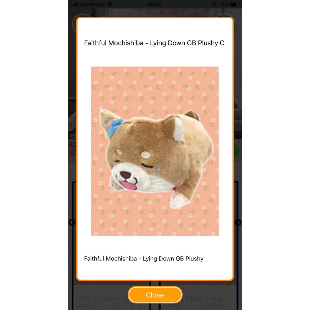 SK JAPAN - Bé cún Mochishiba đội mũ chóp cute