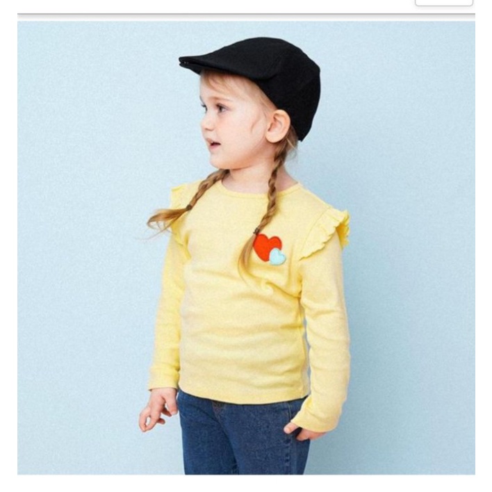 Áo thun tăm tay cánh tiên bé gái Hej. HA3449