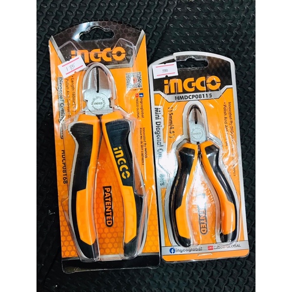 ĐỒ NGHỀ INGCO Kềm cắt mini 4.5"/115mm HMDCP08115