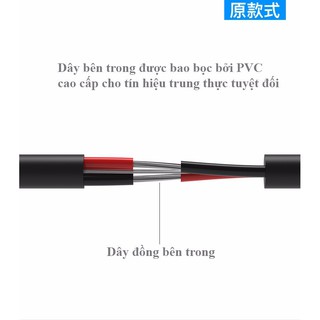 Dây cáp Audio 3.5mm ra 2 đầu RCA