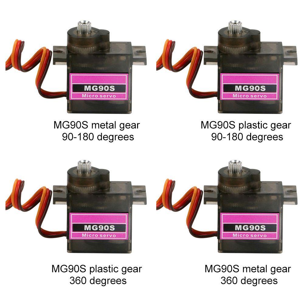 Bộ 2 Động Cơ Servo MG90S 9G Trex 450 9G Cho Tàu Thuyền