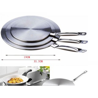 Đĩa chuyển nhiệt dùng cho bếp từ 3 size loại siêu mỏng chuyển nhiệt nhanh