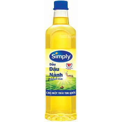 Dầu đậu lành simply 1l