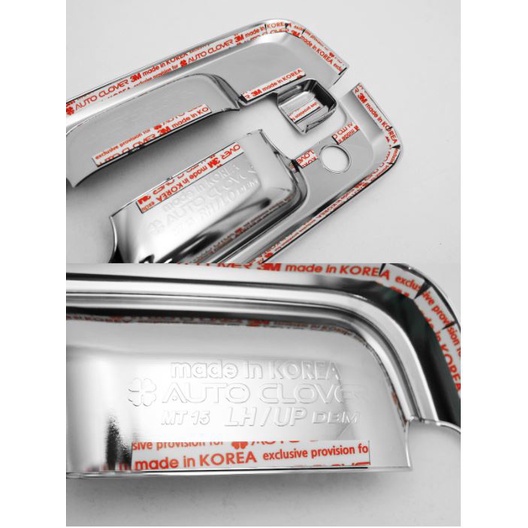 Ốp Trang Trí Tay Mở Cửa Ngoài EX8 Mạ Xi Inox - HÀNG CAM KẾT CHÍNH HÃNG TỪ KOREA AUTOCLOVER