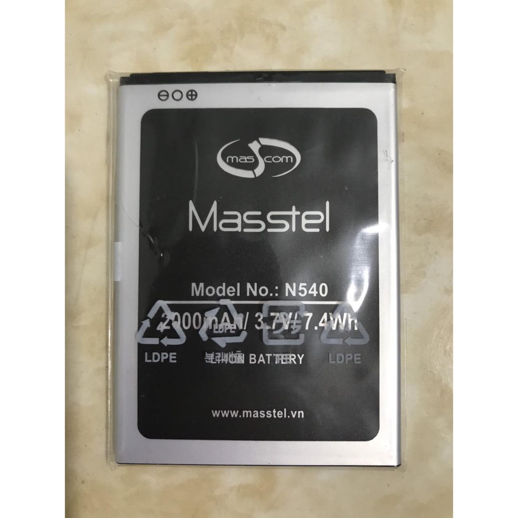 Pin điện thoại MassTel N540