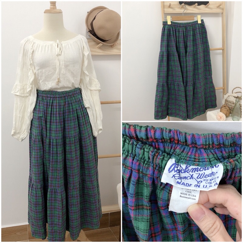 Chân váy vintage 2hand có BIG SIZE