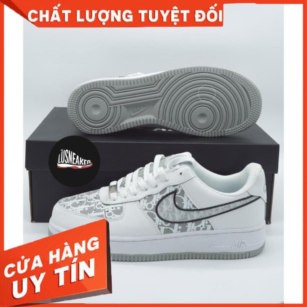 Giày Af1 Dior Trắng 🏆HOT TREND🏆 Sneaker Nam Nữ Đủ Size : 39-43/Giày AIR DlOR cổ thấp | BigBuy360 - bigbuy360.vn