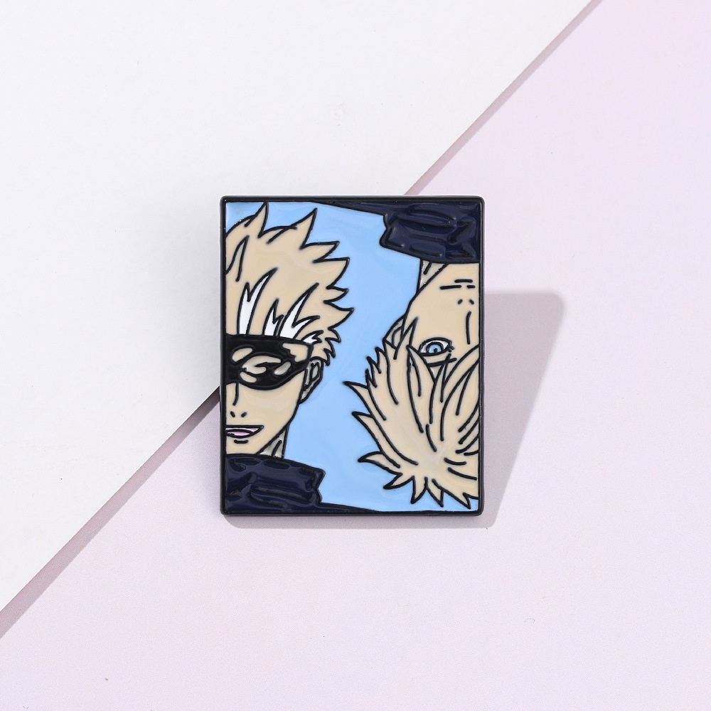 Huy Hiệu Cài Áo Hình Nhân Vật Anime Jujutsu Kaisen Gojo Satoru