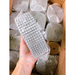 Dải hạt nhựa giả đá 8 hàng