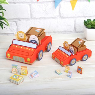Mô hình giấy đồ chơi Convertible Mini