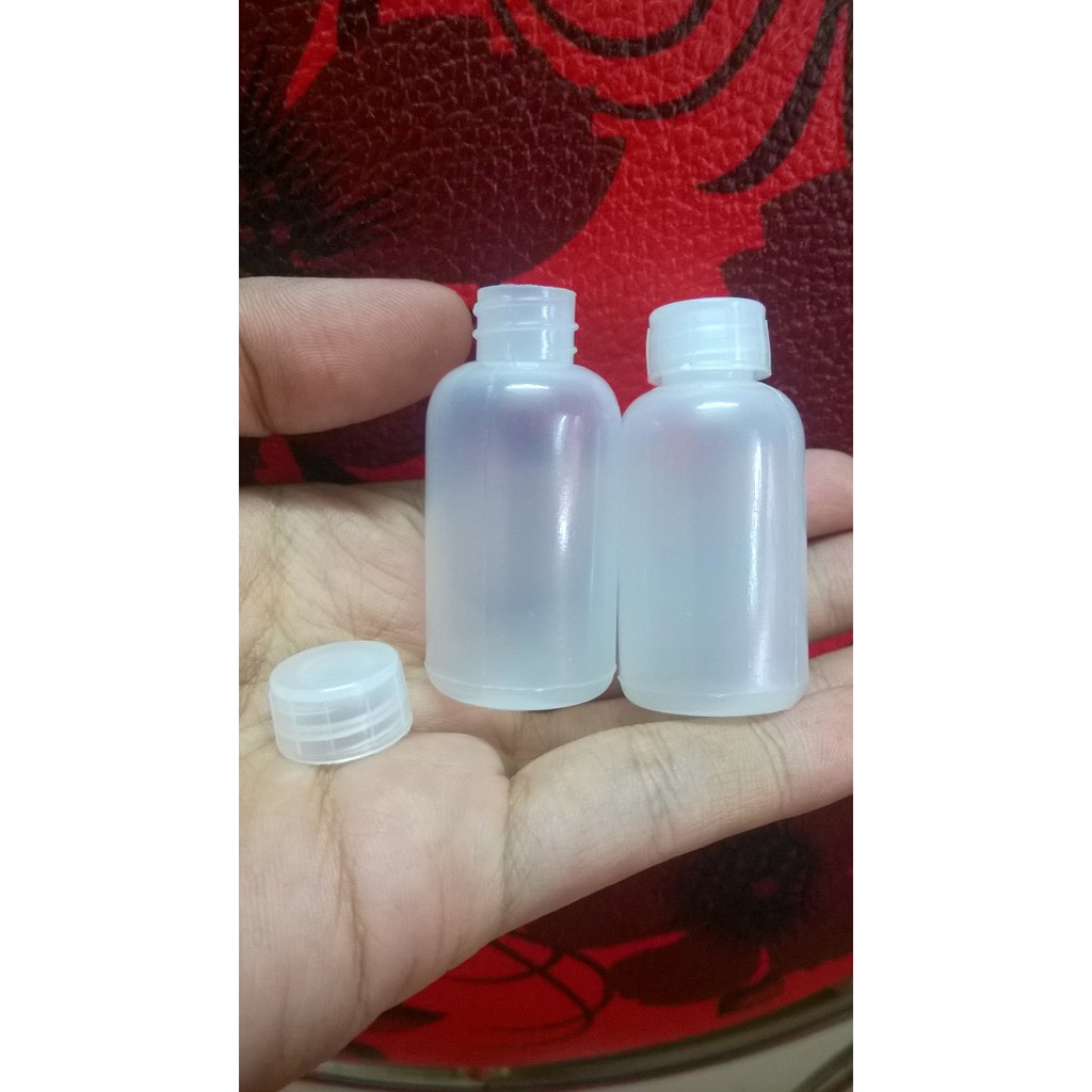 [FREESHIP TỪ 50K] Bộ 10 Chai nhựa 5ml nắp vặn trắng hoặc nắp nhỏ mắt vàng siêu xinh