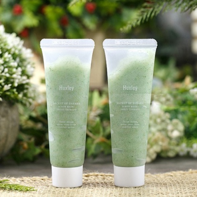 Tẩy da chết huxley mini chính hãng Secret Of Sahara Scrub Mask Sweet Therapy