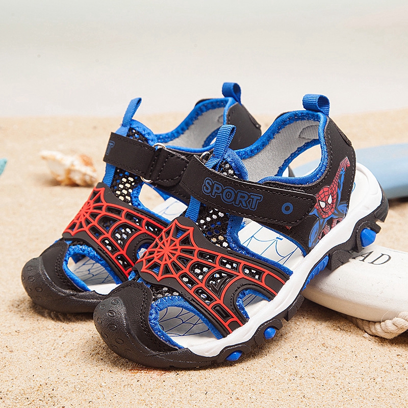 Xăng đan Đi Biển Hình Nhện Thời Trang Mùa Hè 2020 Mới Cho Bé Trai