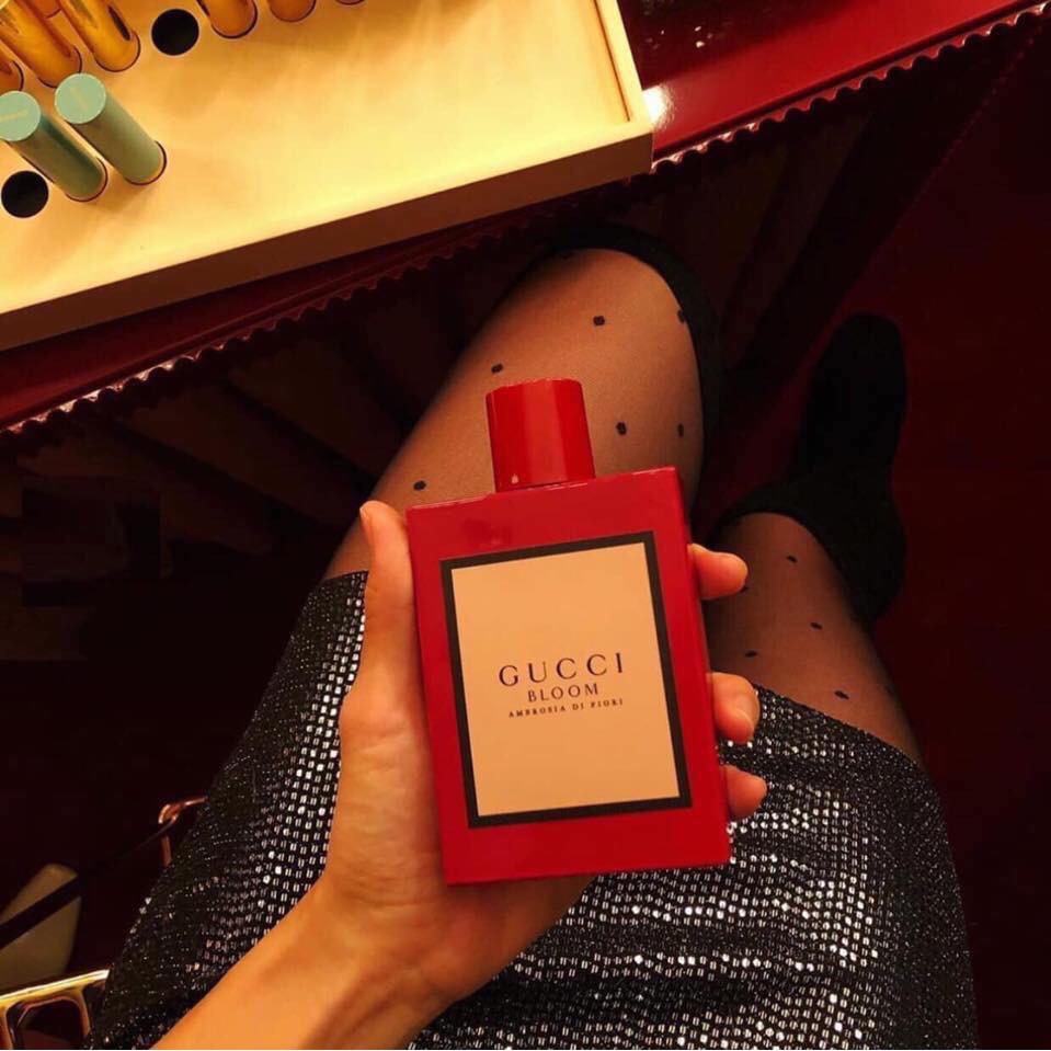 [𝑺𝒊𝒆̂𝒖 𝑮𝒊𝒂̉𝒎 𝑮𝒊𝒂́] Nước Hoa Nữ Chính Hãng Gucci Bloom Ambrosia di Fiori 100ml mã CJ08